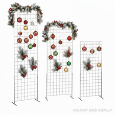 Grid Mesh Panel Display