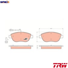 BRAKE PAD SET DISC BRAKE