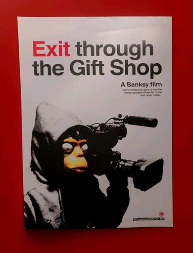 Banksy exit through - banksy, “exit