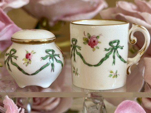 Antique coalport rare pink - coalport,