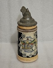 Vintage German Beer Stein 17cm