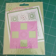 Quadrant Embroidery Template