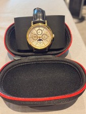 ROTARY DRESS MOONPHASE WATCH (gold ver)