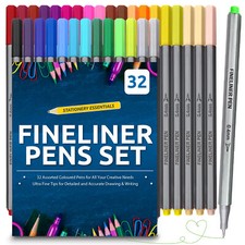 32-64PK Fine Liner Pens Set