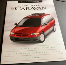 1996 Dodge Caravan Accessories by Mopar - Vintage 6-Page Dealer Sales Brochure *