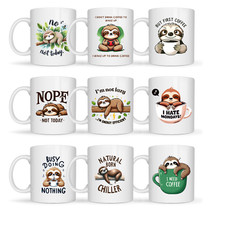 Cute Sloth Coffee Mugs – 9
