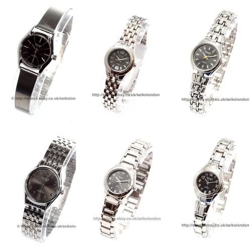 Omax ladies black - dial, watch