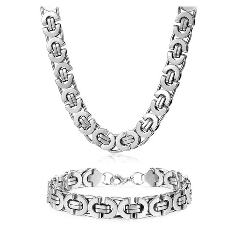 11mm men silver flat - silver,