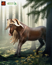 Black Forest Stallion Horse Toy Model Figure by CollectA 88769 New