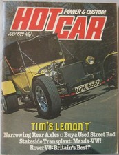 Hot Car magazine July 1979