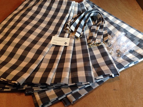 Gingham fabric both sides - fabric,