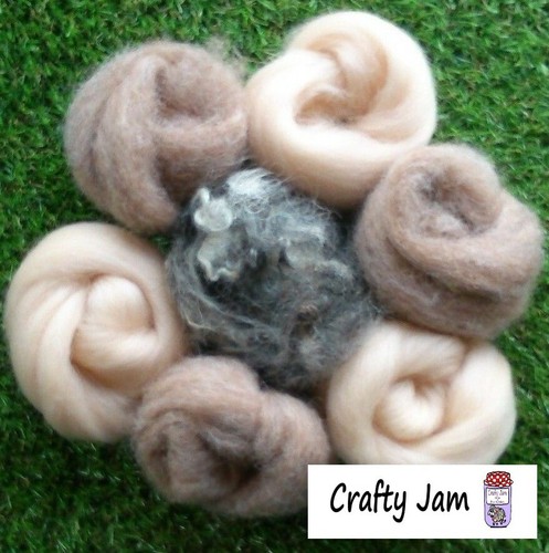 Needle felting pink flesh - needle,