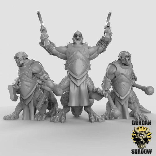 Dragon ogres resin models - dragon,