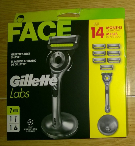 Gillette labs face - labs, razor