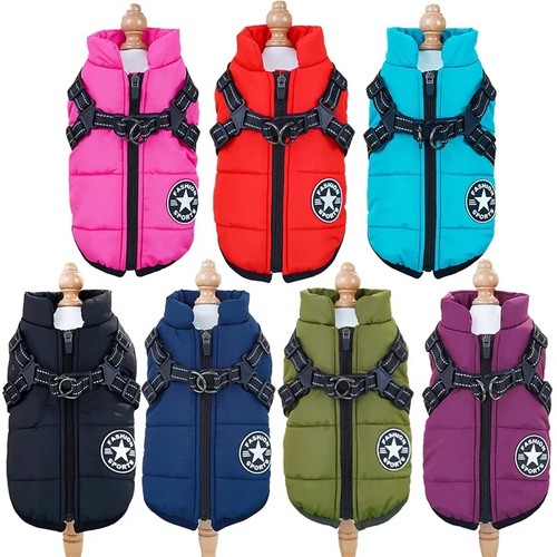 Dog coat waterproof - coat, with