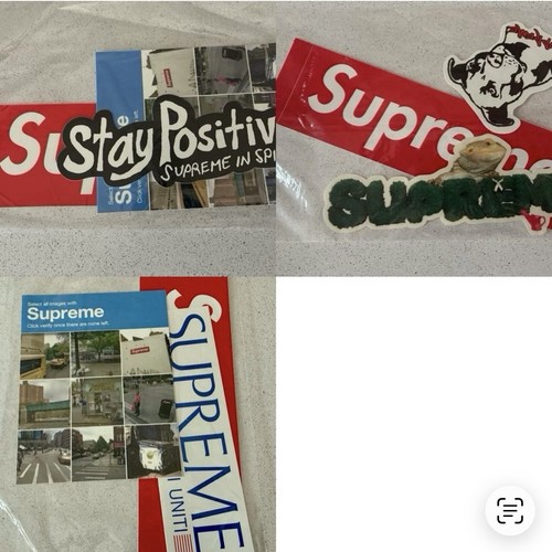 Supreme sticker packs - 3,