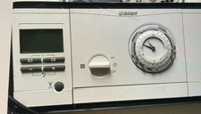 Vaillant pcb control panel with a full harness and mechanical clock 