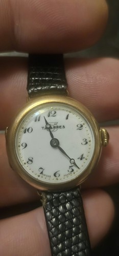 Vintage 1920s tavannes solid - vintage,