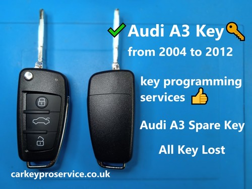 Audi key car - a3,