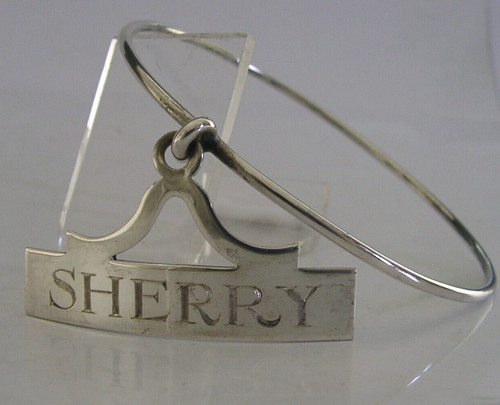 Unusual sterling silver sherry - sterling,