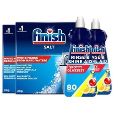 Finish Dishwasher Salt 4kg & 2