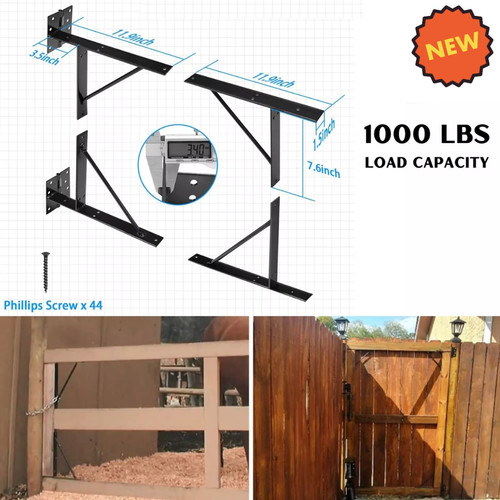 Anti sag wooden fence gate - anti-sag,