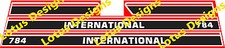 International 784 tractor - 784,