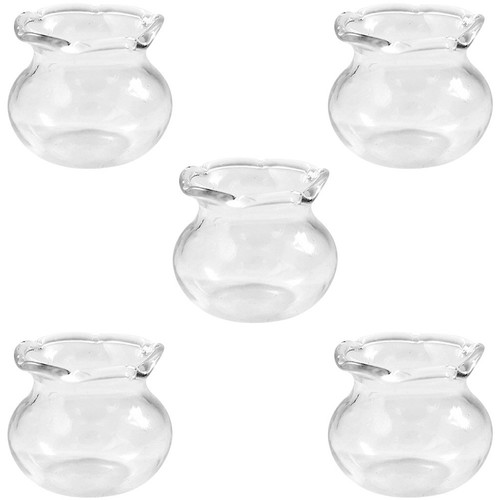 Pcs glass mini house - 5,