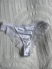 Lounge Brazilian Pants Women's Underwear Lace White