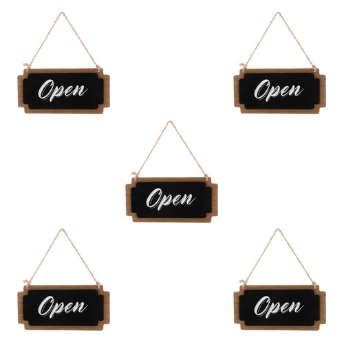 Pieces wooden business door - 5,