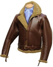 WW2 B3 RAF Brown Mens Bomber