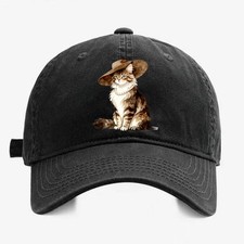 Classy Maine Coon Cat Dad Hat
