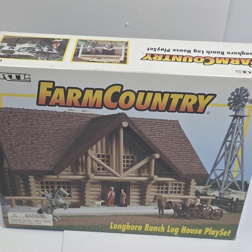 Ertl farm country longhorn - ertl,