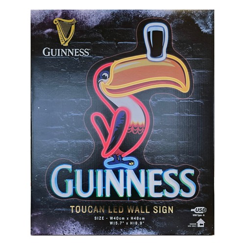 Guinness toucan design led - guinness,