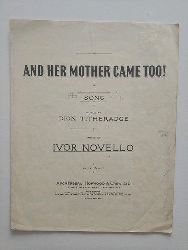 And her mother - and,