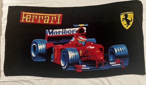 Ferrari marlboro towel unused - marlboro,