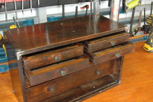 Oak drawer antique carpenters