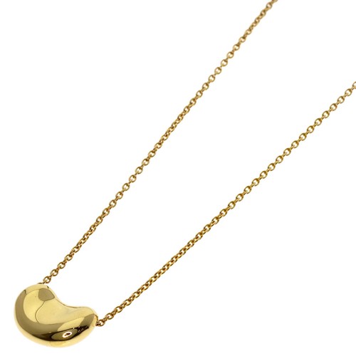 Tiffany bean necklace k18 - tiffany&co.,