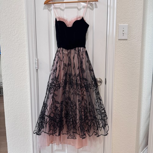 Vintage 1950s party prom dress - 1950s,