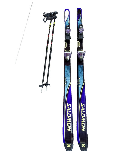 Salomon mlx9 skis with - salomon,