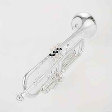 JY Trumpet B-Bass Brass Silver