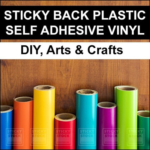 Matt vinyl sticky back plastic - sticky,