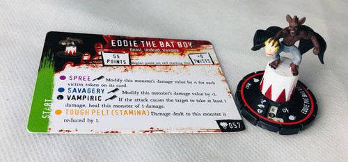 Horrorclix eddie the bat boy - horrorclix,