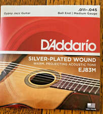 D'addario gypsy jazz guitar