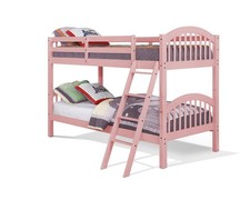 Twin Over Twin Bunk Bed Solid