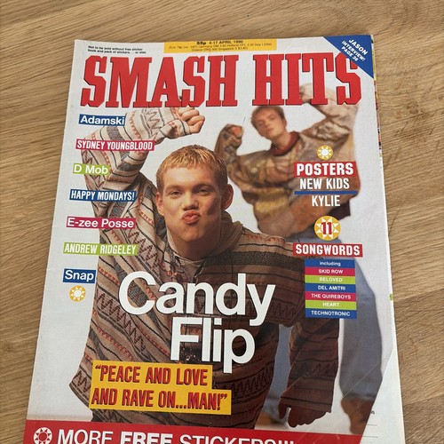 Smash hits magazine - magazine, april