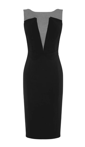Karen millen plunge contrast - millen,