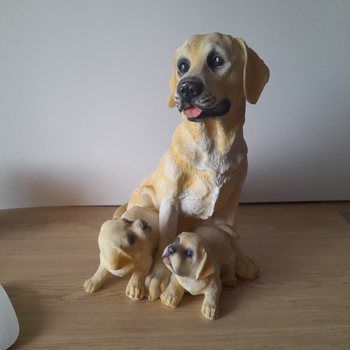 Golden labrador large 32cm - golden,
