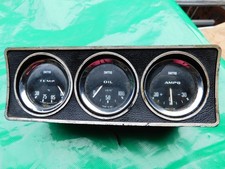 Smiths Car Guages In Pod Temp/Oil/Amps Possibly Ford Cortina mk2