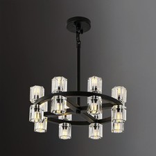 Wagon Wheel Chandelier 18"